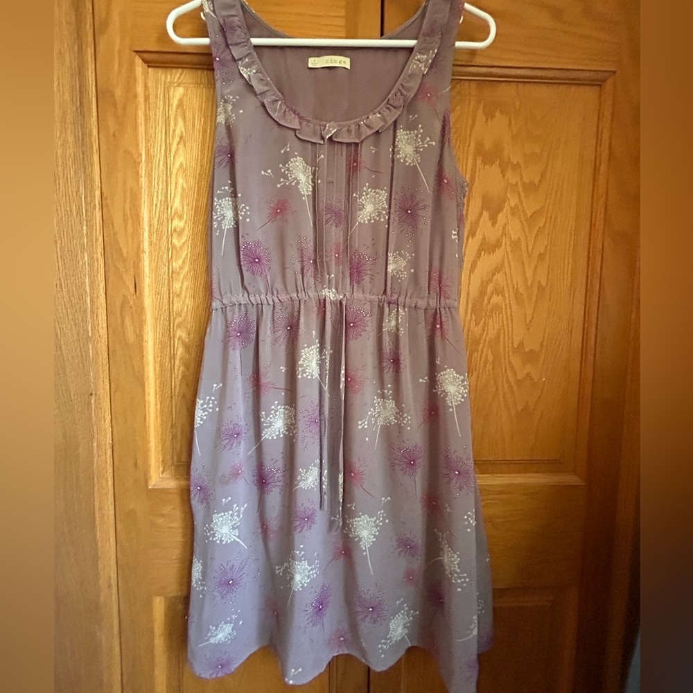 Hinge Lavender Floral Kids Dress